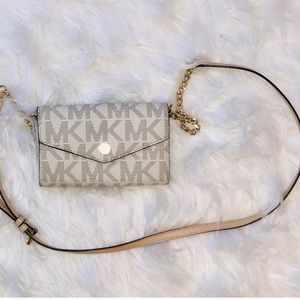 Michael Kors Pebbled Leather Crossbody Purse